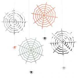 DÃ©coration - Halloween Hanging Cobwebs - Lot de 4