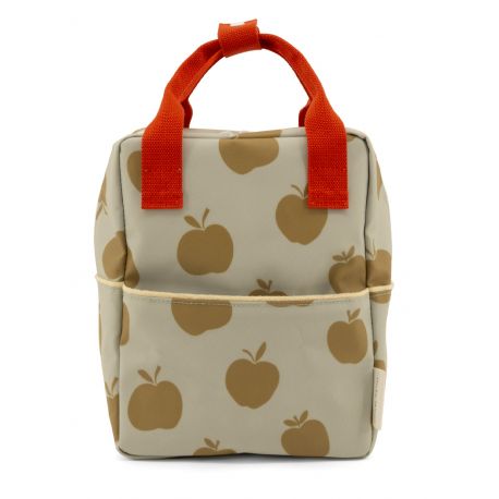 Sac à dos small - Special edition apples - Pool green + leaf green + apple red