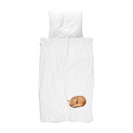 Parure de lit Sleeping Fox Flanel - 140 x 200/220 cm