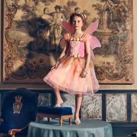Robe Mylene la fée avec ailes