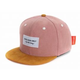 Casquette maman daim - Suede Old Pink