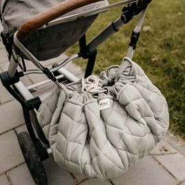 Tapis d'éveil & sac - Meadow Green - Organic