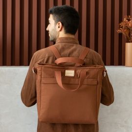 Sac à dos à langer Baby On The Go - waterproof - Clay Brown