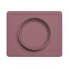 Bol/set de table en silicone - Mini bowl - Mauve