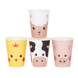 Gobelets - mini ferme