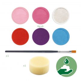 Palette maquillage 6 couleurs - Sweet