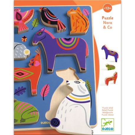 Puzzle relief - Nora & Co