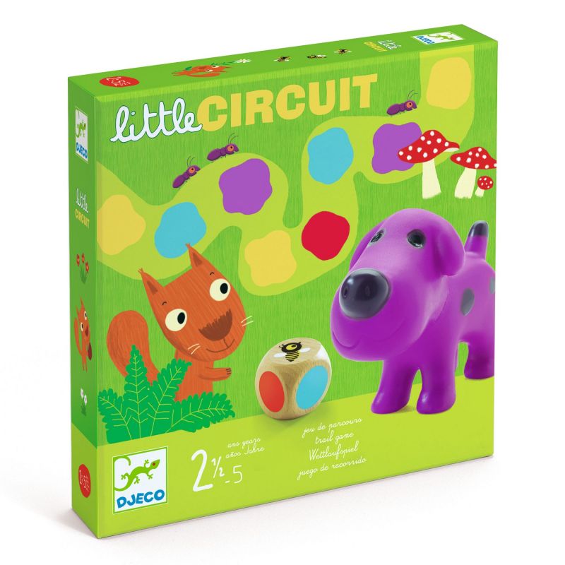DJECO - jeu amusant Little circuit - Le Petit Zèbre