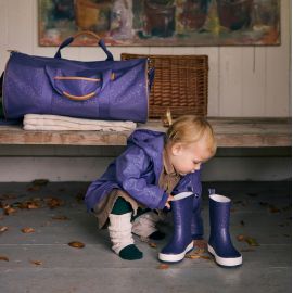 Sac week-end large - Indigo dots