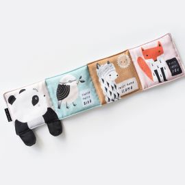 Livre d'éveil en tissu Friendly Faces - Roly Poly Panda