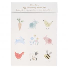 Oeufs De Pâques - kit de décoration tatouage - Spring Bunny