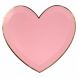 Assiettes - Pink Heart