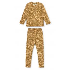 Pyjama 2 piÃ¨ces Wilhelm - Mini leo & Golden caramel