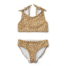Bikini Bow - Mini leo & Golden caramel
