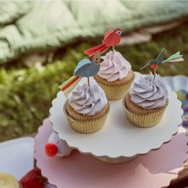 Kit cupcake - Tropical Bird