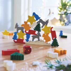 Jeu - Pyramide d'animaux Noël