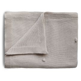 Couverture - Textured Dots Off White Melange