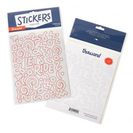 Stickers Thousand Jr -Super Shapes