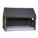 Toile pour Lit Cabane - 90 x 200 cm - Anthracite