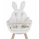 Coussin pour Chaise Haute - Rabbit - Jersey - Blanc
