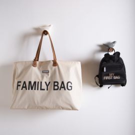 Family bag - Ecru & noir