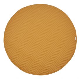 Tapis de jeu rond Kiowa - 105 x 105 cm - Ochre Yellow