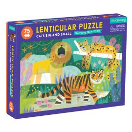 Puzzle lenticulaire - Cats Big & Small - 75 pièces