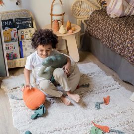 Coussin tricoté - Cathy the Carrot