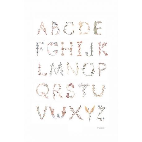 Affiche large -Alphabet International