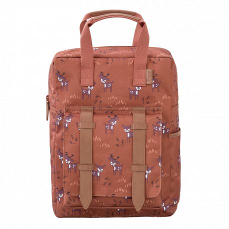 Sac Ã  dos large - Deer amber brown
