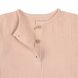 T-shirt manches longues en mousseline - coton biologique - powder pink