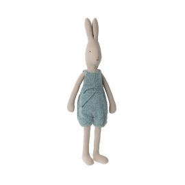 Lapin Rabbit avec salopette en tricot - taille 4
