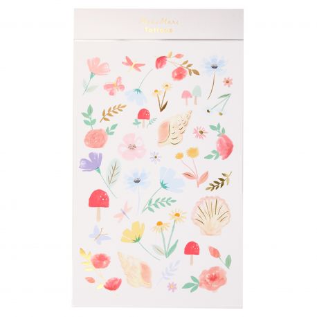 Tatouages Ã©phÃ©mÃ¨res - Floral