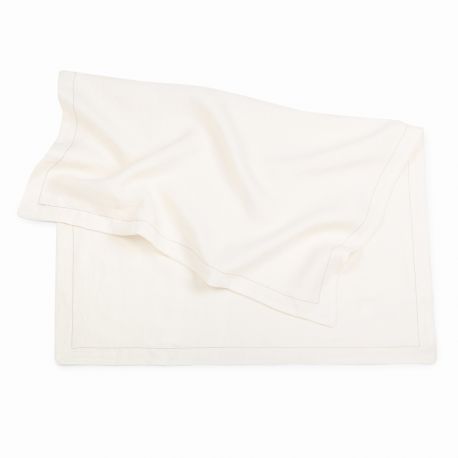 Lin français couverture légère - Off White - 70x90 cm