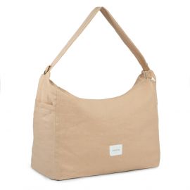 Lin français sac pour poussette - Sand - 50x40 cm