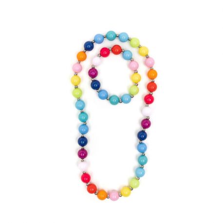 Collier et bracelet - Beaded Bubblegum Set