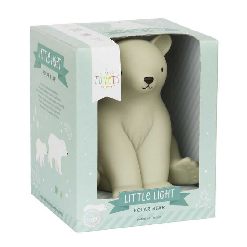 Veilleuse lumineuse tactile Lil'bear blanc - Marques/Little L