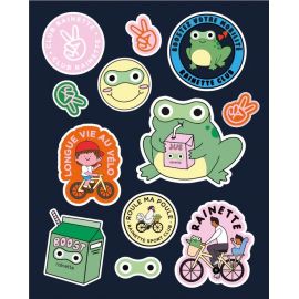 Stickers rÃ©flÃ©chissants - Rainette