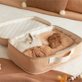 Valise de maternitÃ© pour bÃ©bÃ© Victoria - Nude - 36 x 26 x 11 cm