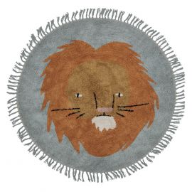 Tapis Leroy - Bleu - Coton