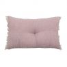 Coussin en coton Adita - Rose