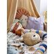 Coussin Sisa - Brun - Coton