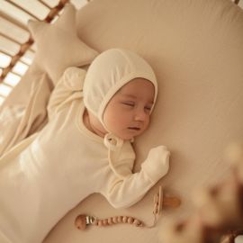 Bonnet bébé - Ivory