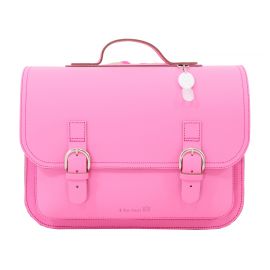 Cartable en cuir Classic - Pink