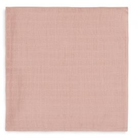 Lange gaze de Bambou Coton - Pale Pink - Small 70 x 70 cm - 4-pack