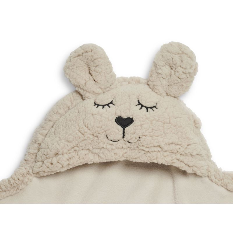 Couverture Nomade Bunny Off White (100 X 105 Cm) Blanc Jollein