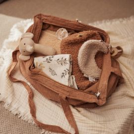Sac Tote bag Embroidery - Biscuit
