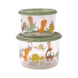 Set de 2 petites boîtes à collations - Baby Dinosaur - Small