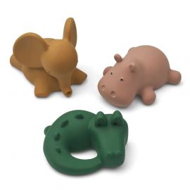 Lot de 3 jouets de bain Nori - Safari multi mix