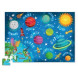 puzzle 'espace' dans boîte silhouette 72pces